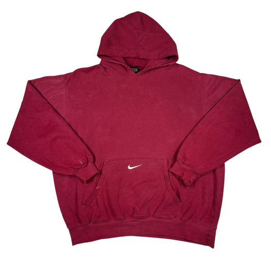 Vintage Nike Hoodie Y2K Middle Swoosh