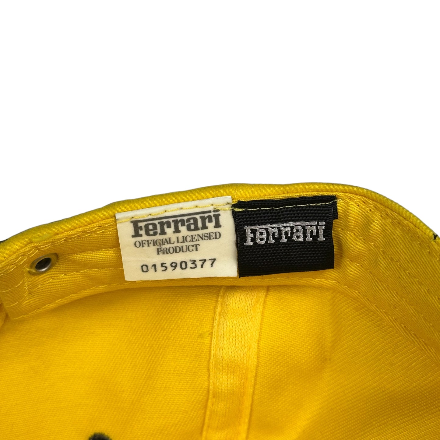 Ferarri Hat Yellow Strapback