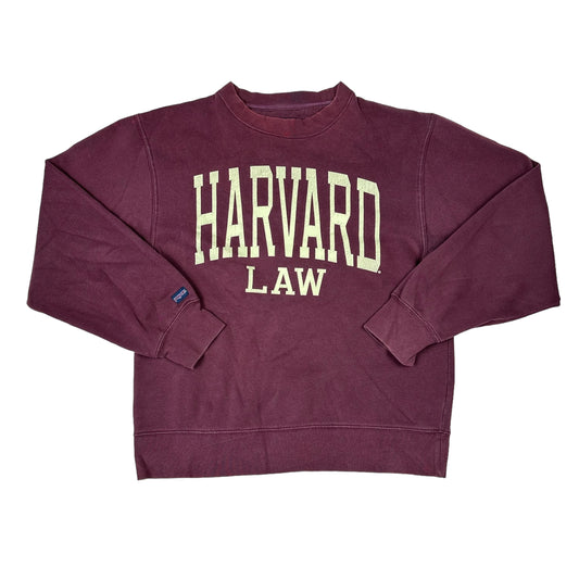 Vintage Harvard Law Maroon Jansport SweatshIrt