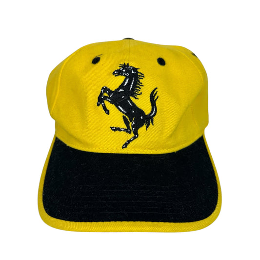 Ferarri Hat Yellow Strapback