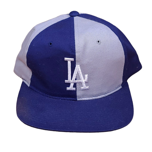 Vintage Los Angeles Dodgers Pinwheel Starter Snap Back Hat