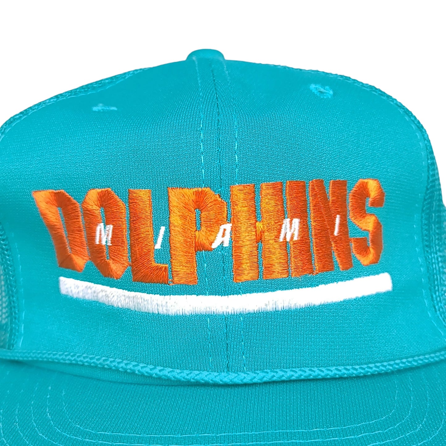 Vintage Miami Dolphins NFL Turquoise Sports Specialties Trucker Hat