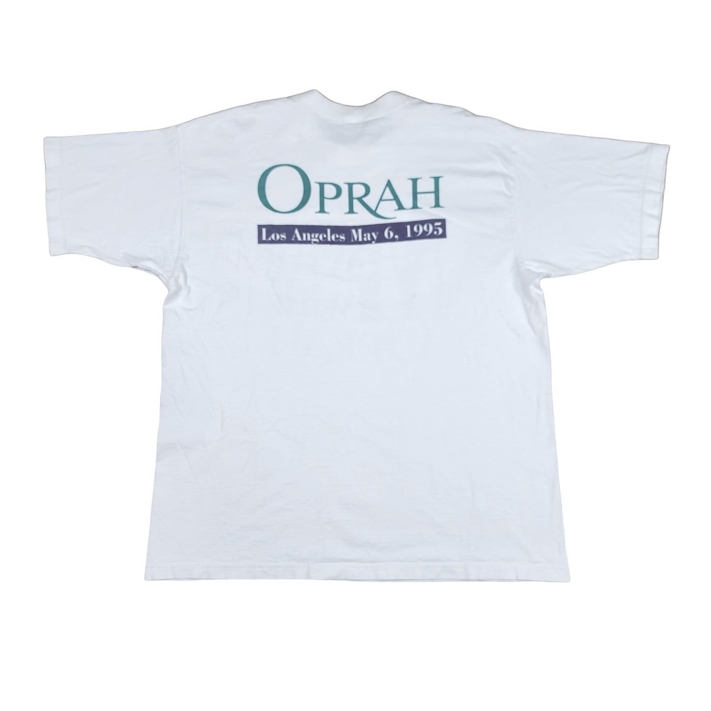 Vintage Get Movin with Oprah White Tee