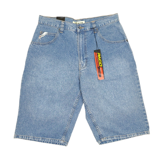 Vintage Y2K Paco Jeans Med Stone Wash Denim Shorts