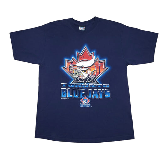 Vintage Toronto Blue Jays Navy Blue Pro Player 1999 Shirt