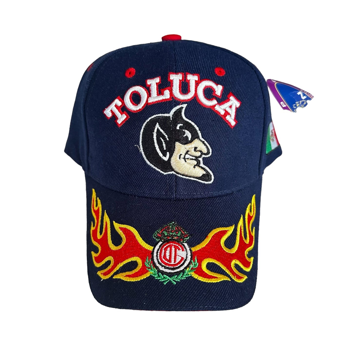 Vintage Deportivo Toluca F.C. Navy Blue Hat