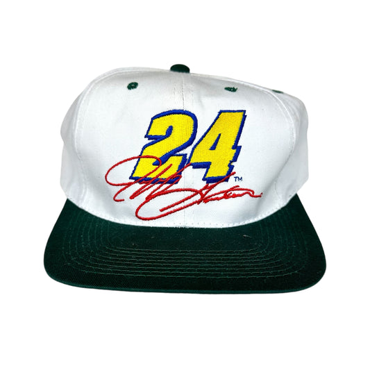 Vintage Nascar Racing Hat Jeff Hordon Snapback Cap