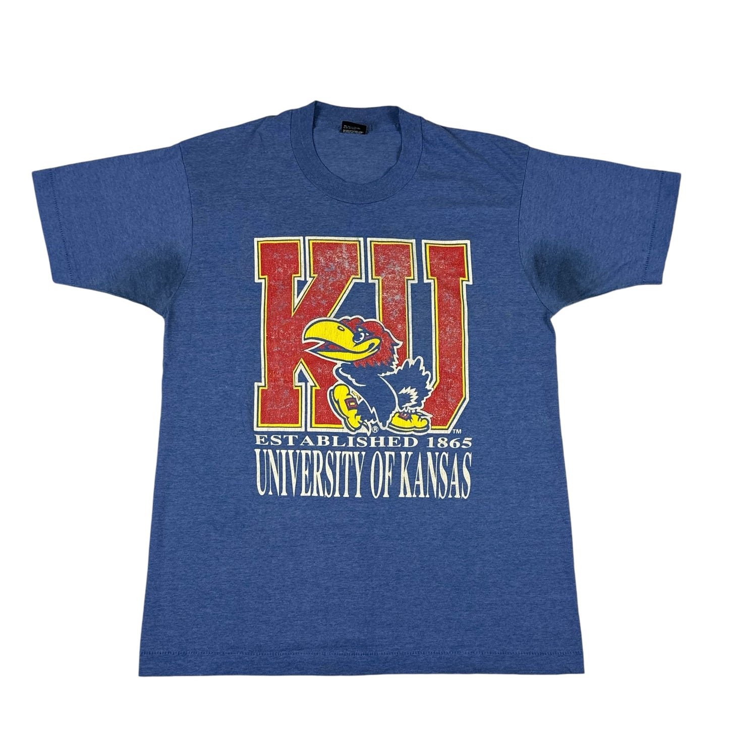 Vintage University of Kansas Shirt Screen Stars Est. 1865