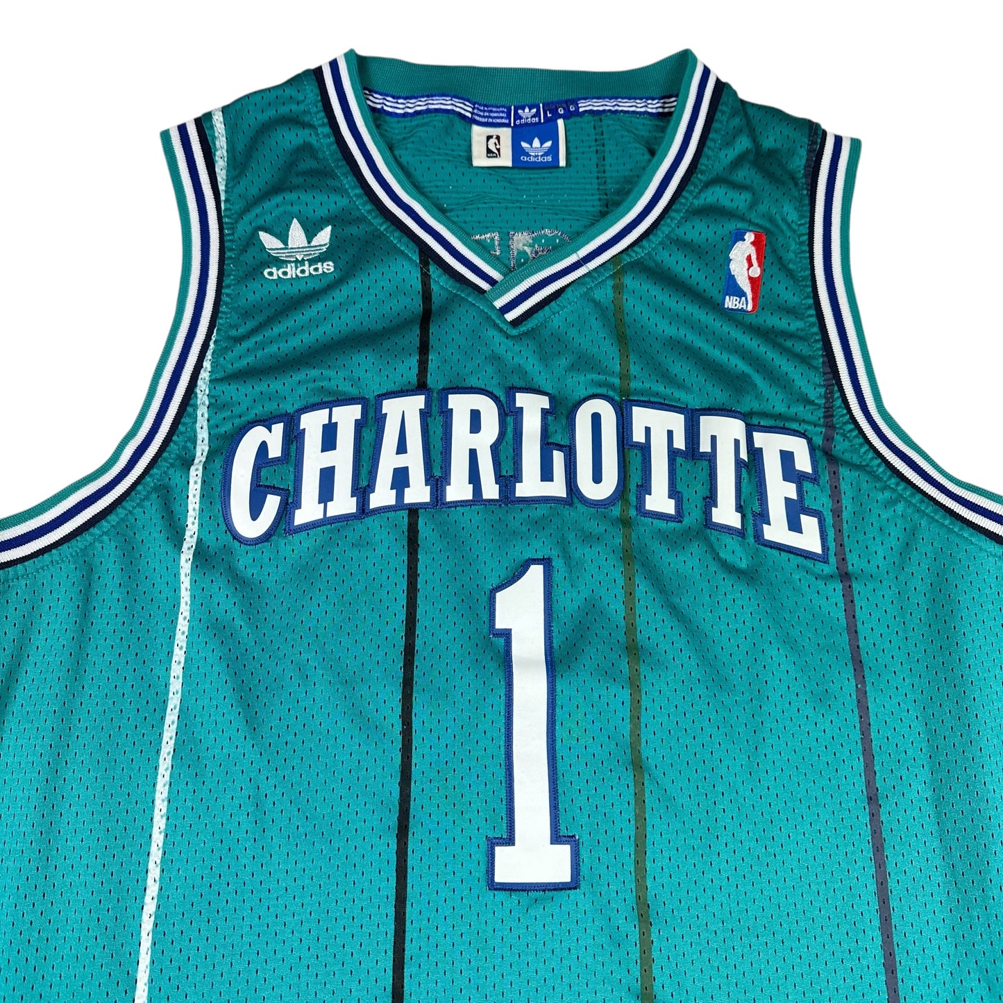 Muggsy Bogues Charlotte Hornets Jersey adidas Swingman