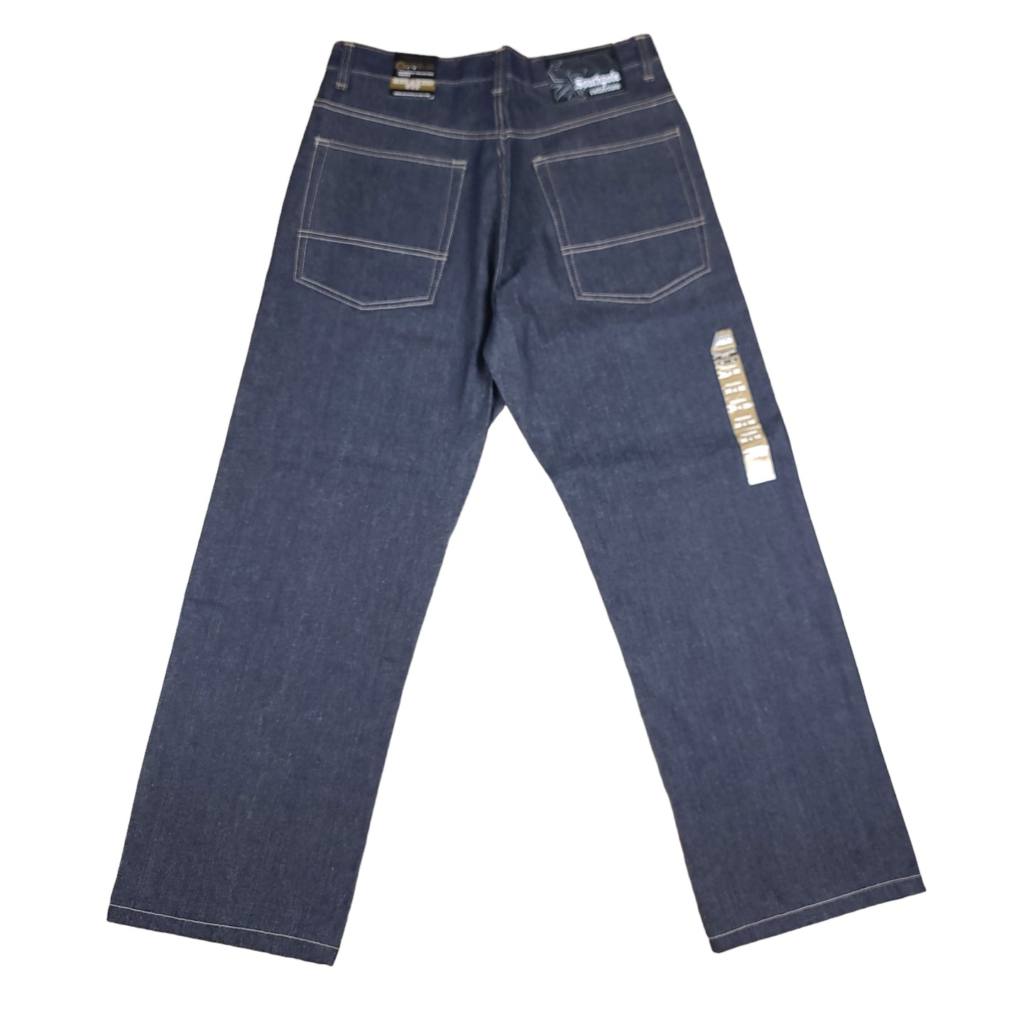 Vintage Y2K Raw Indigo South Pole Relaxed Fit Denim Pants