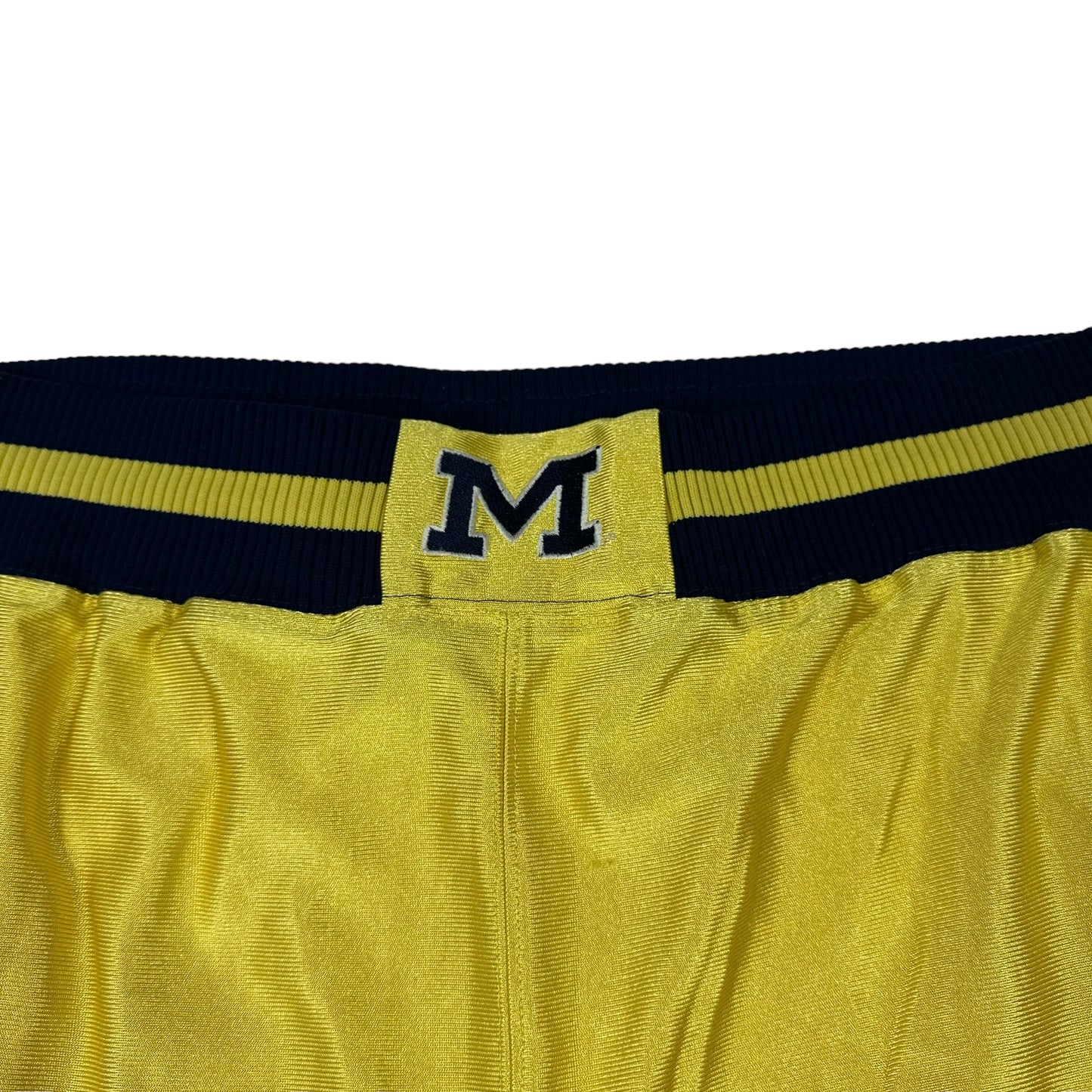 Vintage University of Michigan Gold Nike Basketball Shorts