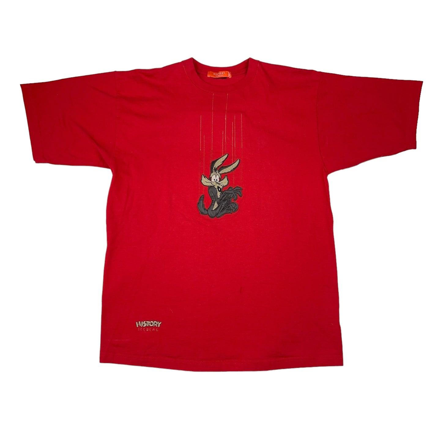 Vintage Wile E. Coyote Red Iceberg History Tee