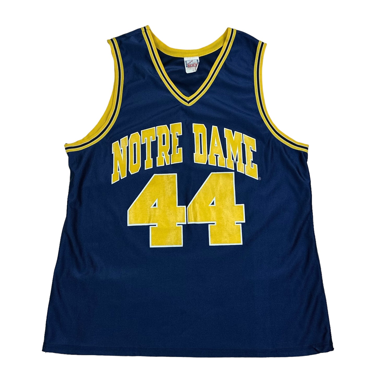 Vintage University of Notre Dame #44 Basketball Jersey