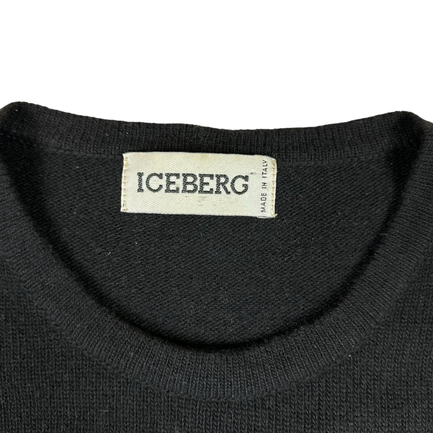 Vintage Iceberg History Sweater Jiminy Cricket