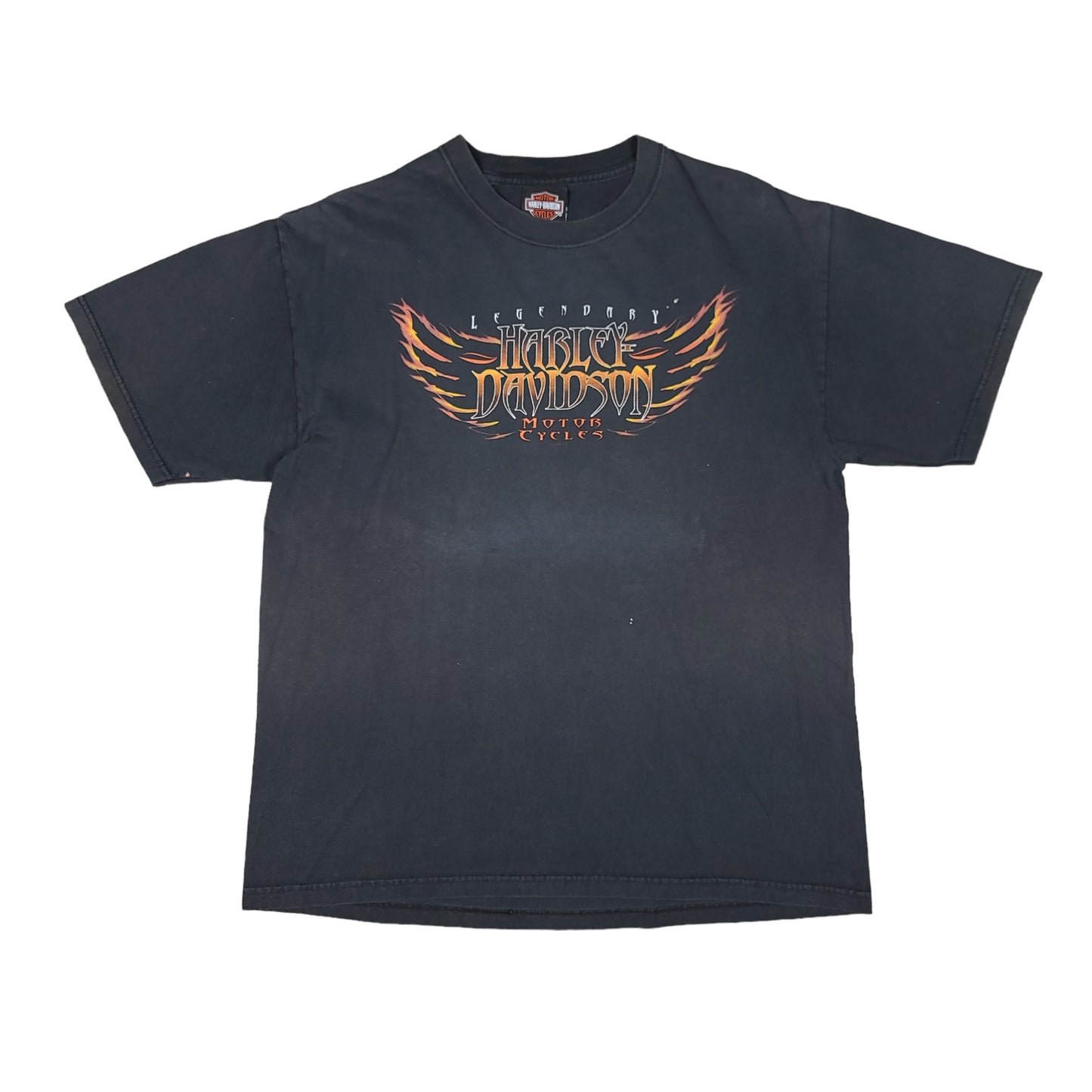 Harley Davidon Motorcycles Charlotte Black Tee