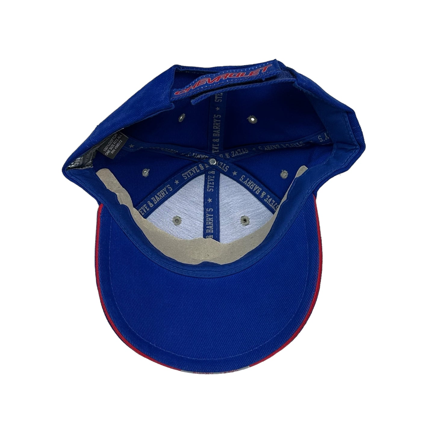 Chevrolet Racing Blue Hook & Loop Back Hat (New with Tags)