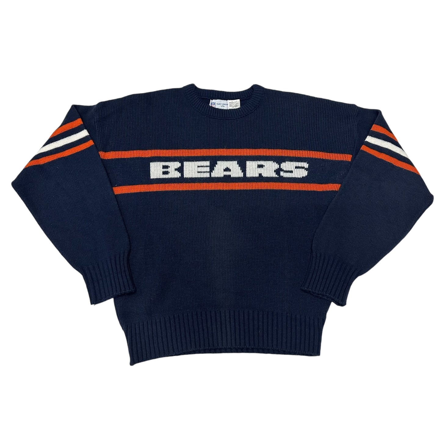 Vintage Chicago Bears Sweater NFL Cliff Engle Knit