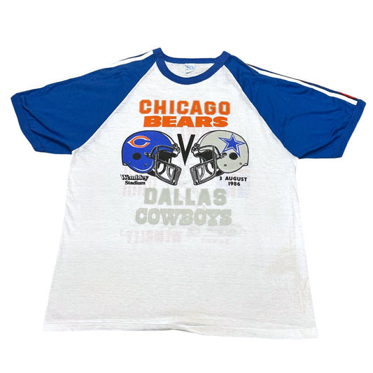 Vintage Chicago Bears Shirt Wembley Stadium