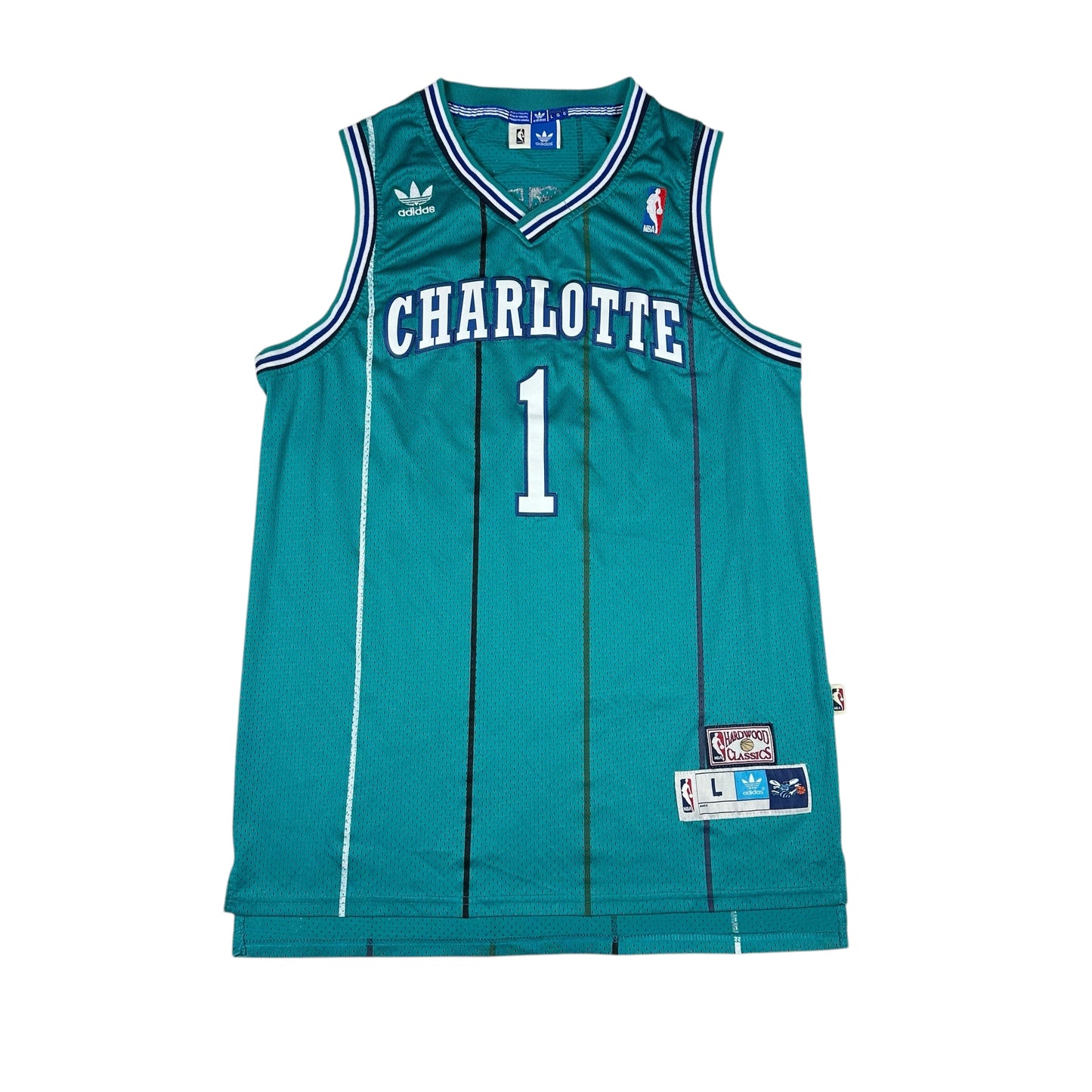 Muggsy Bogues Charlotte Hornets Jersey adidas Swingman