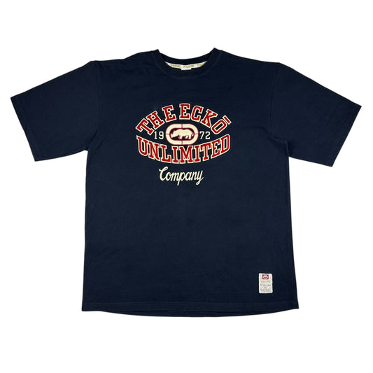 Vintage Ecko Unltd Shirt Y2K Navy Blue