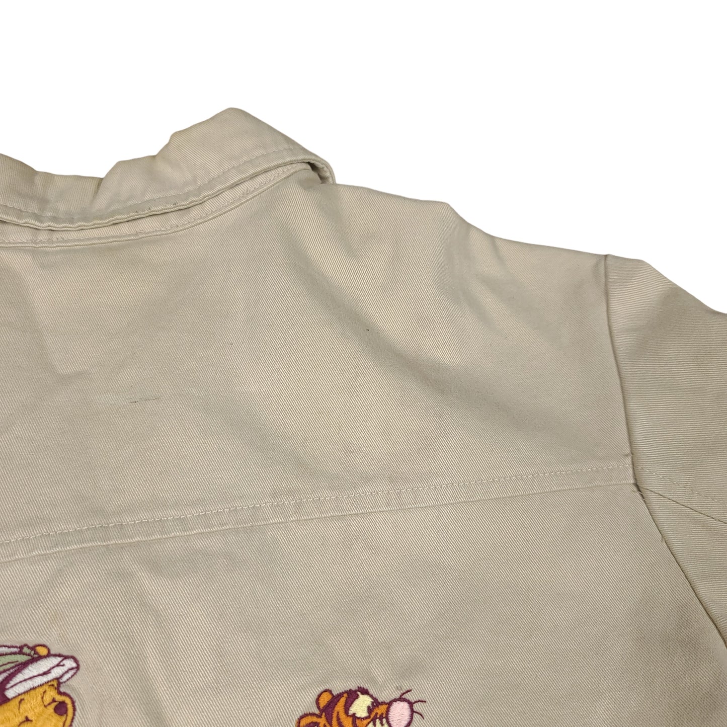 Vintage Winnie the Pooh Disney Beige Safari Shirt