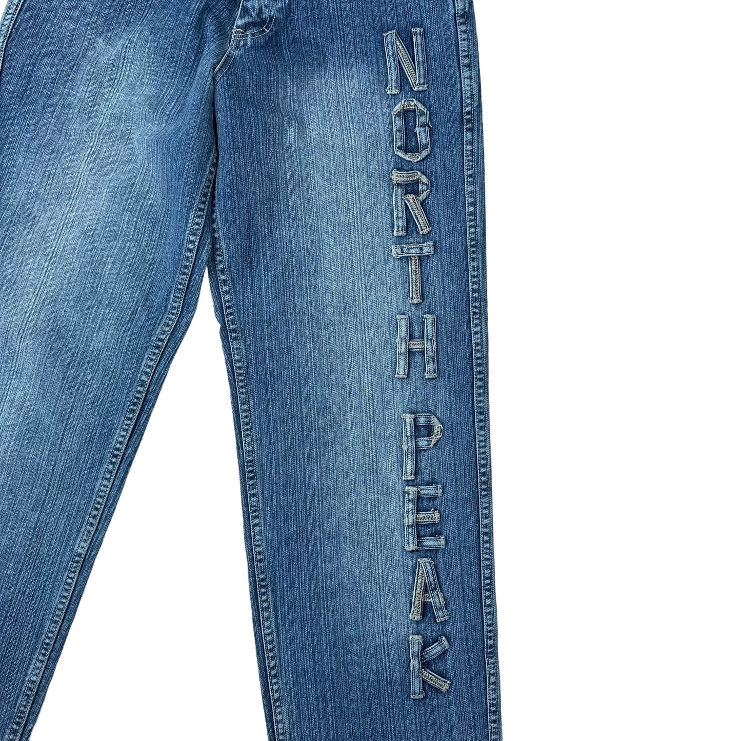 Vintage Y2K North Peak Blue Spell Out Pants
