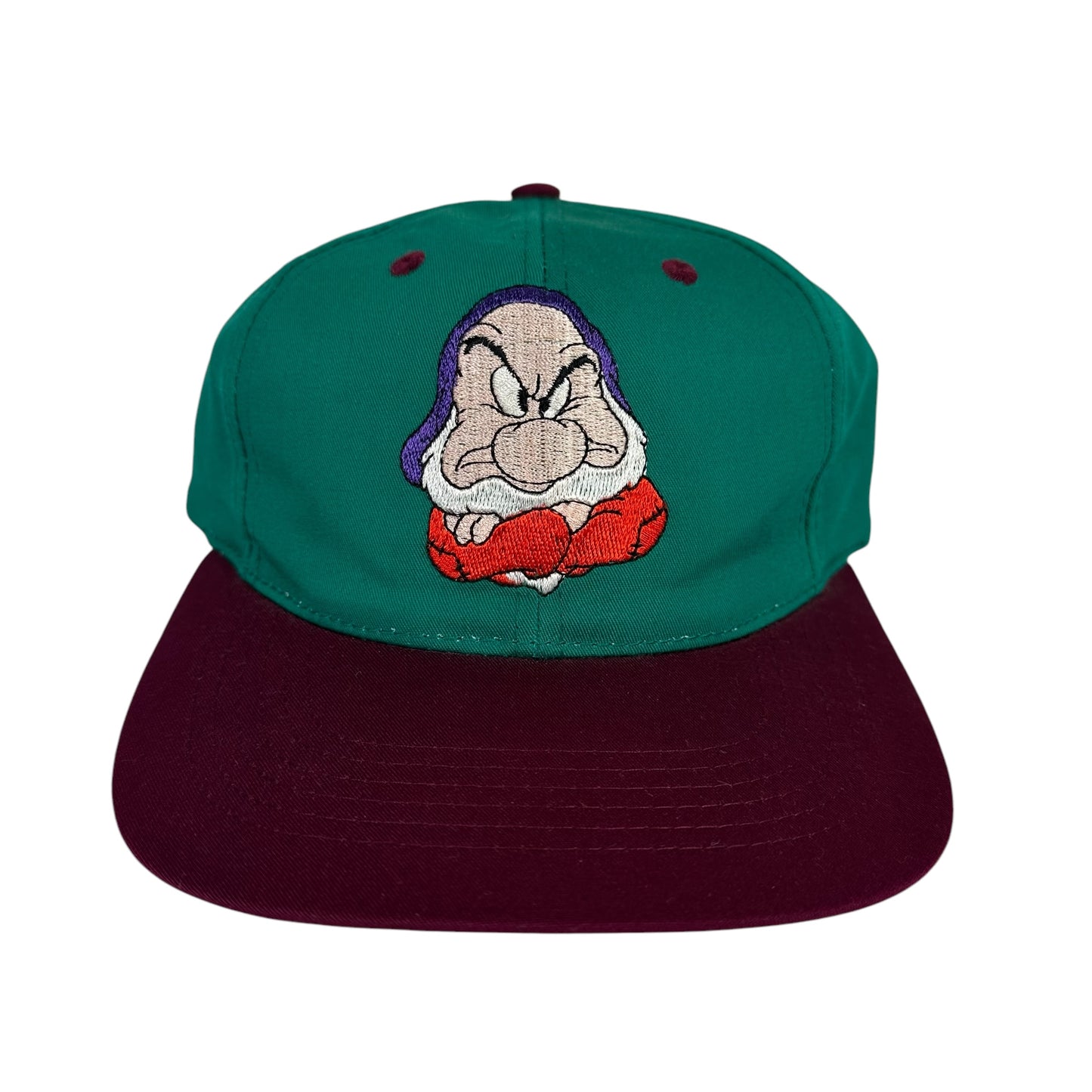 Vintage Disney Hat Grumpy Snapback