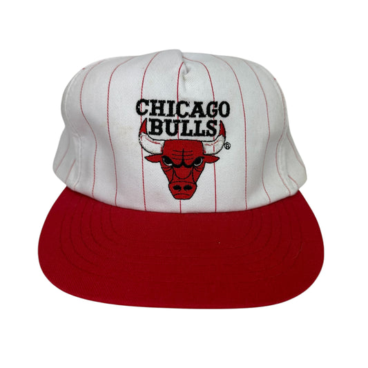 Vintage Chicago Bulls Hat Pinstripe Sears Snapback