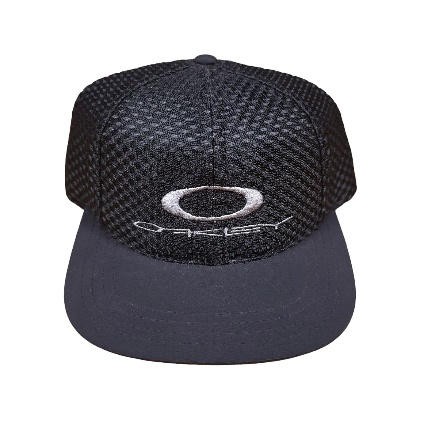 Vintage 90's Oakley Black Snap Back Hat