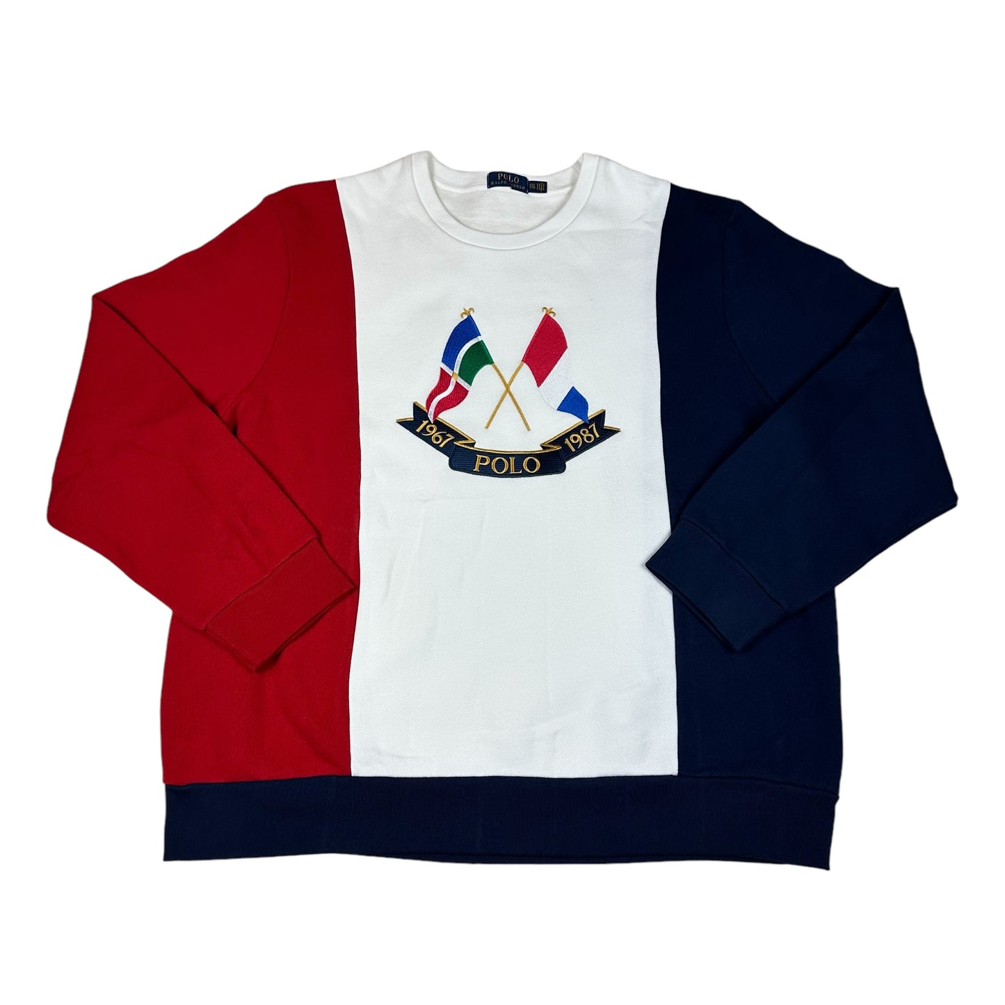 Polo Ralph Lauren Sweatshirt Color Bock Flag