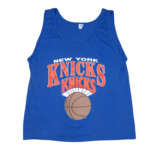 Vintage New York Knicks Blue Tank Top