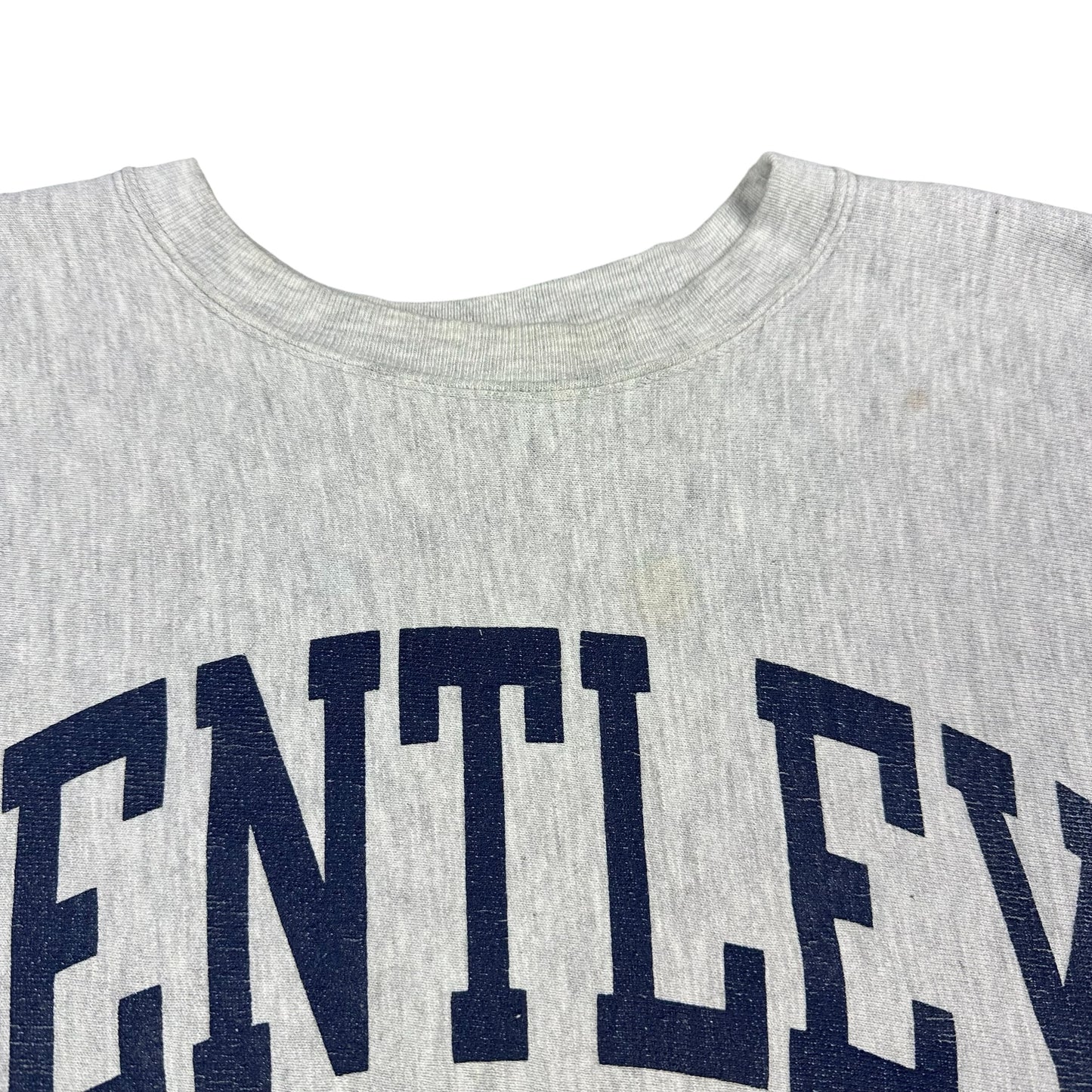 Vintage Bentley University Gray Champion Reverse Weave Sweatshirt