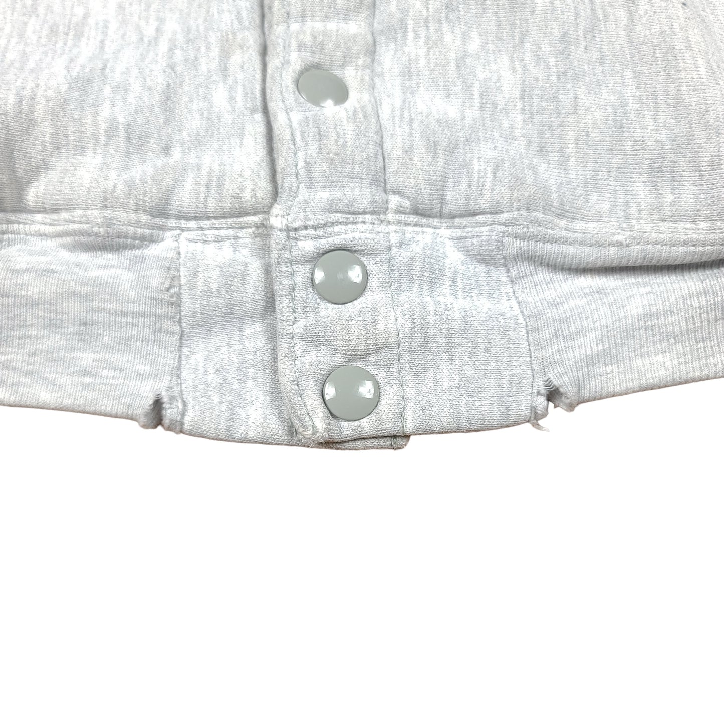 Vintage Universal Studios Champion Gray Reverse Weave Snap Button Sweatshirt