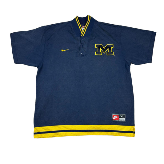 Vintage University of Michigan Nike Warm Up Jersey