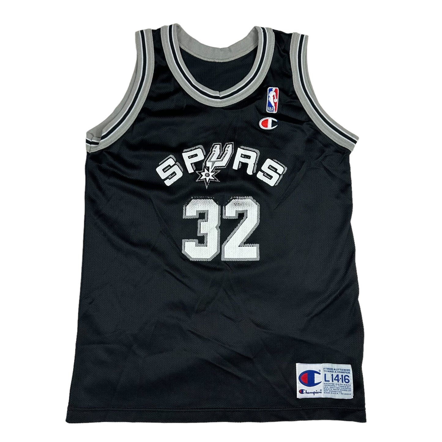 Sean Elliot Vintage San Antonio Spurs Jersey Champion