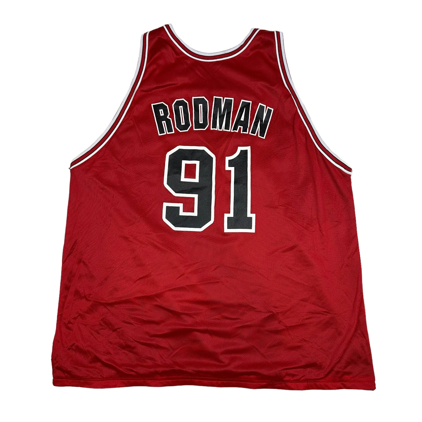 Vintage Dennis Rodman Chicago Bulls Reversible Champion Basketball Jersey