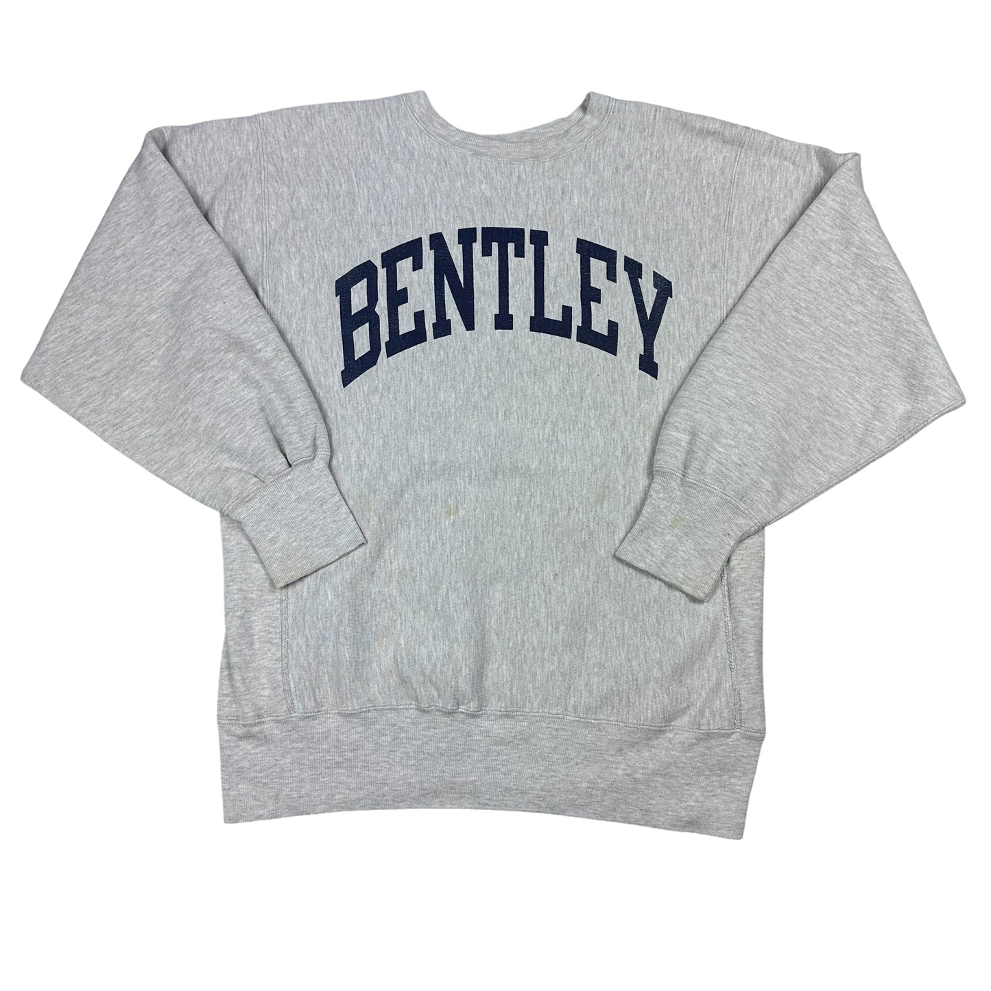 Vintage Bentley University Gray Champion Reverse Weave Sweatshirt