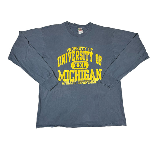 Vintage University of Michigan Shirt Fruit of the Loom Athletic Department