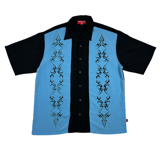 Vintage JNCO Shirt Tribal Button Up Y2K