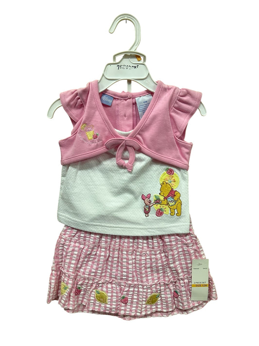Winnie the Pooh Top & Skirt Set Lemonade