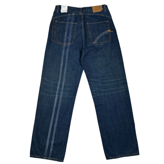 Vintage Y2K Roca Wear Two Strikes Blue Denin Pants