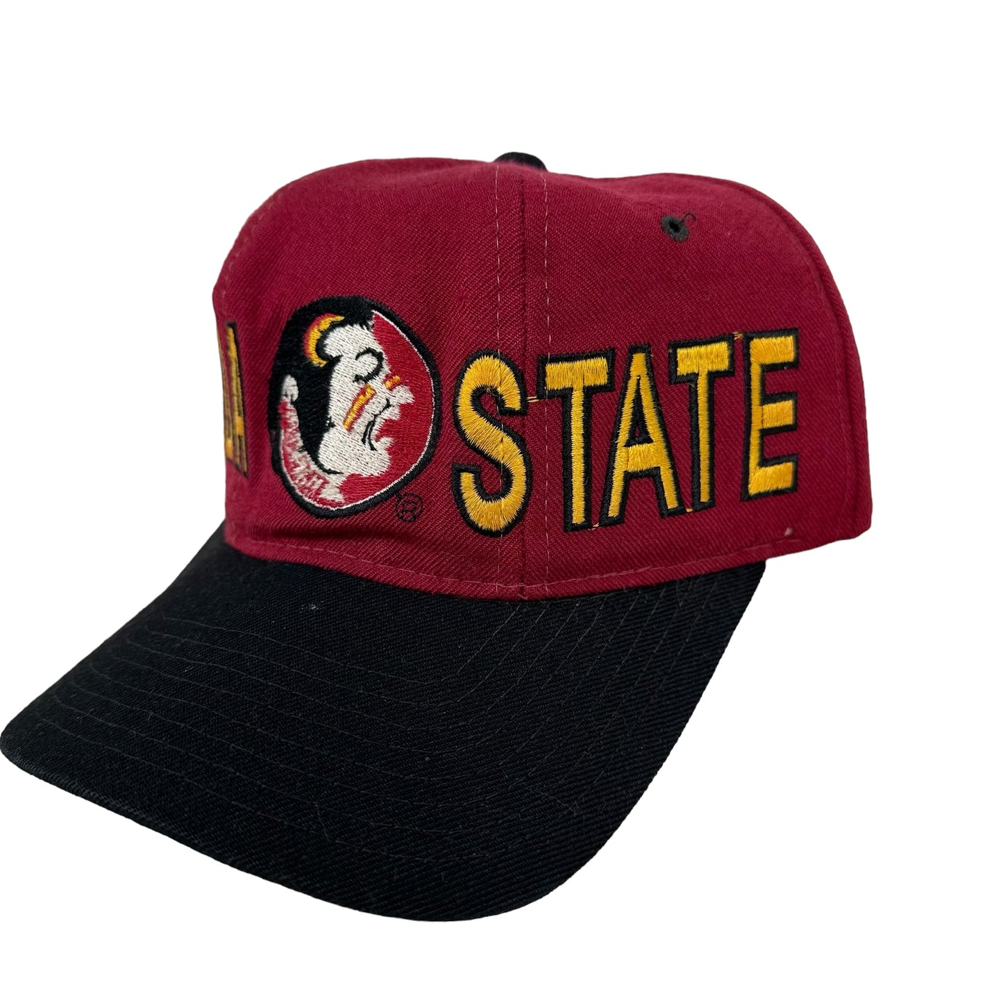 Vintage Florida State University Seminoles Wool Starter Snap Back Hat