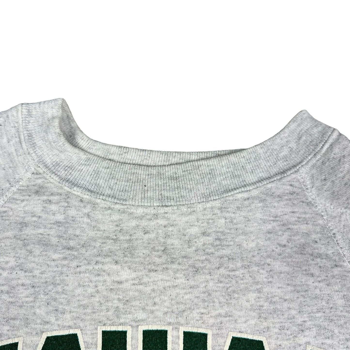 Vintage Michigan State University Sweatshirt Gray Santee