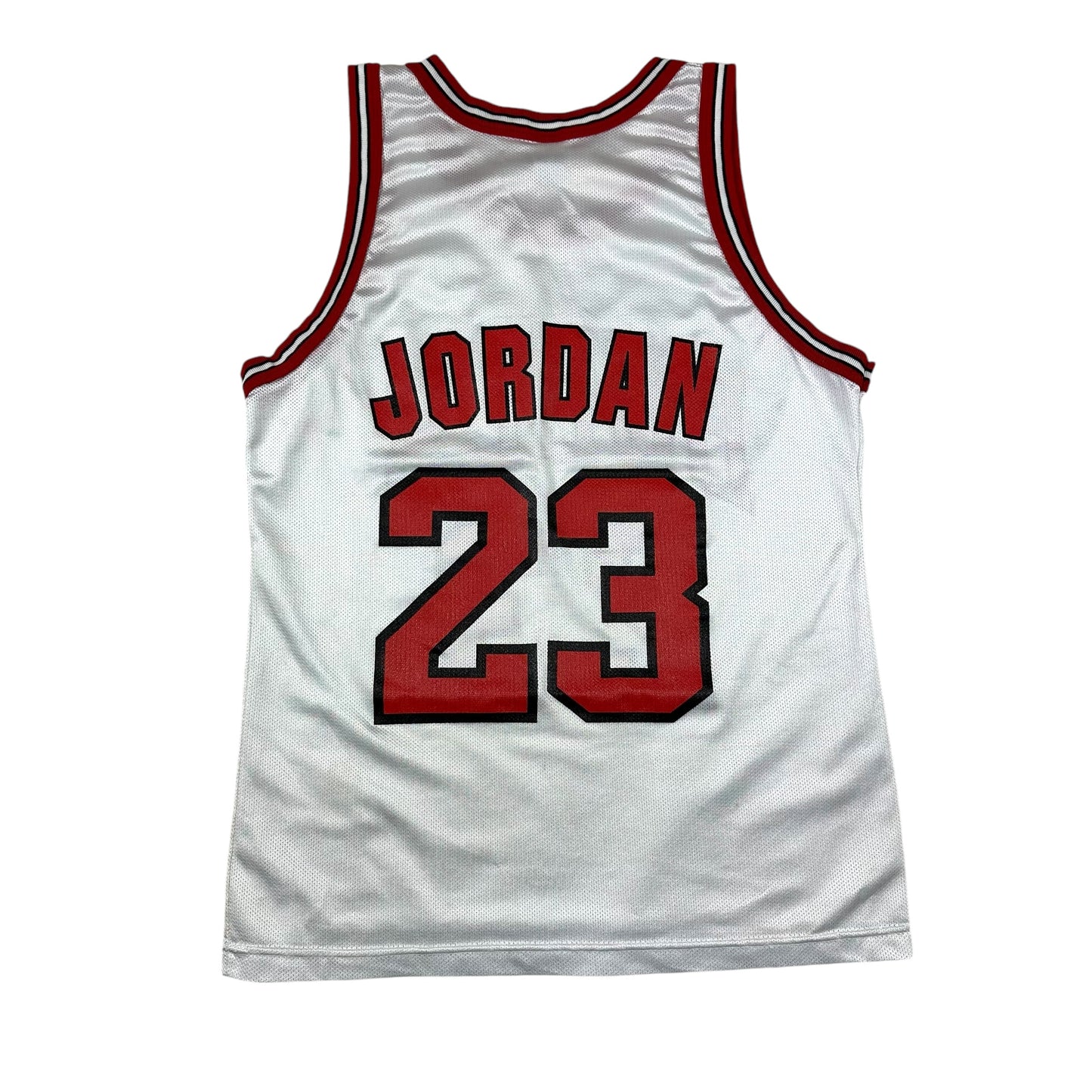 Vintage Michael Jordan Chicago Bulls Jersey Champion White