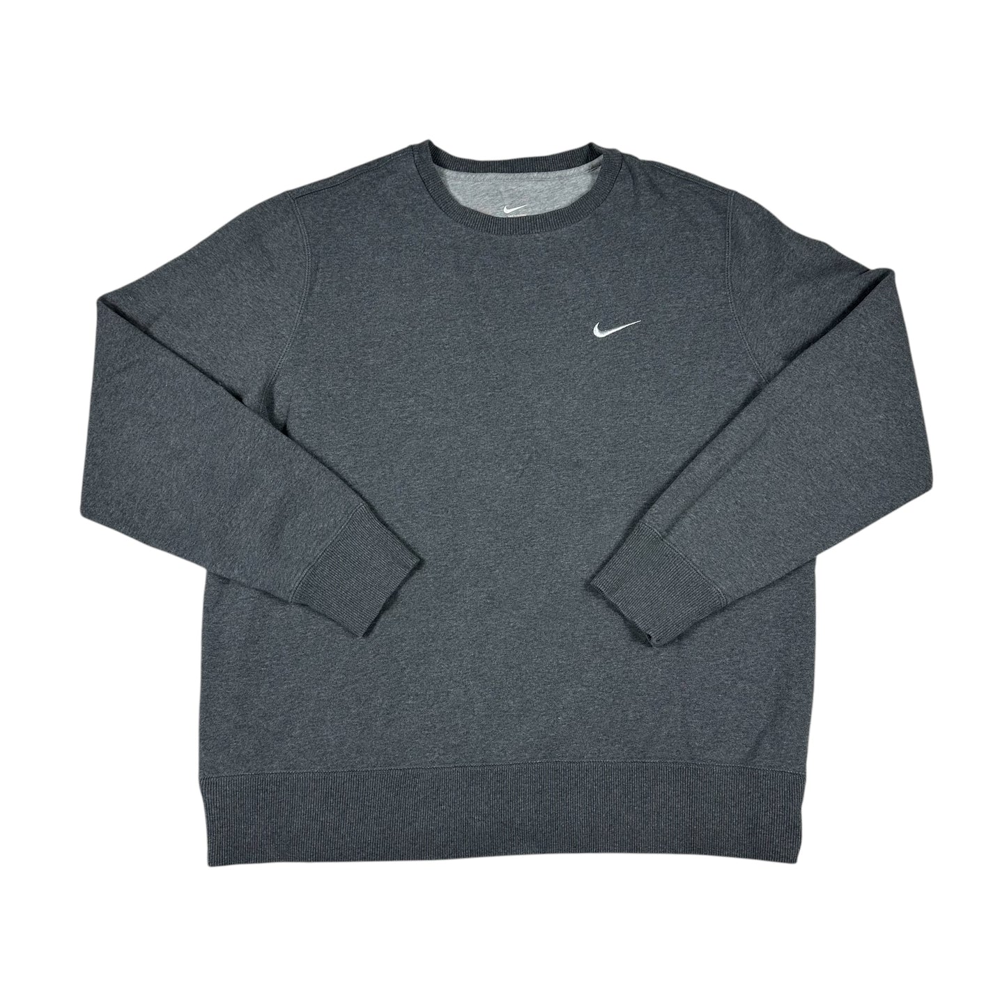 Nike Sweatshirt Gray Mini Swoosh