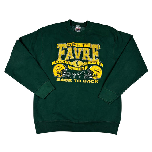 Brett Favre Vintage Green Bay Packers Sweatshirt