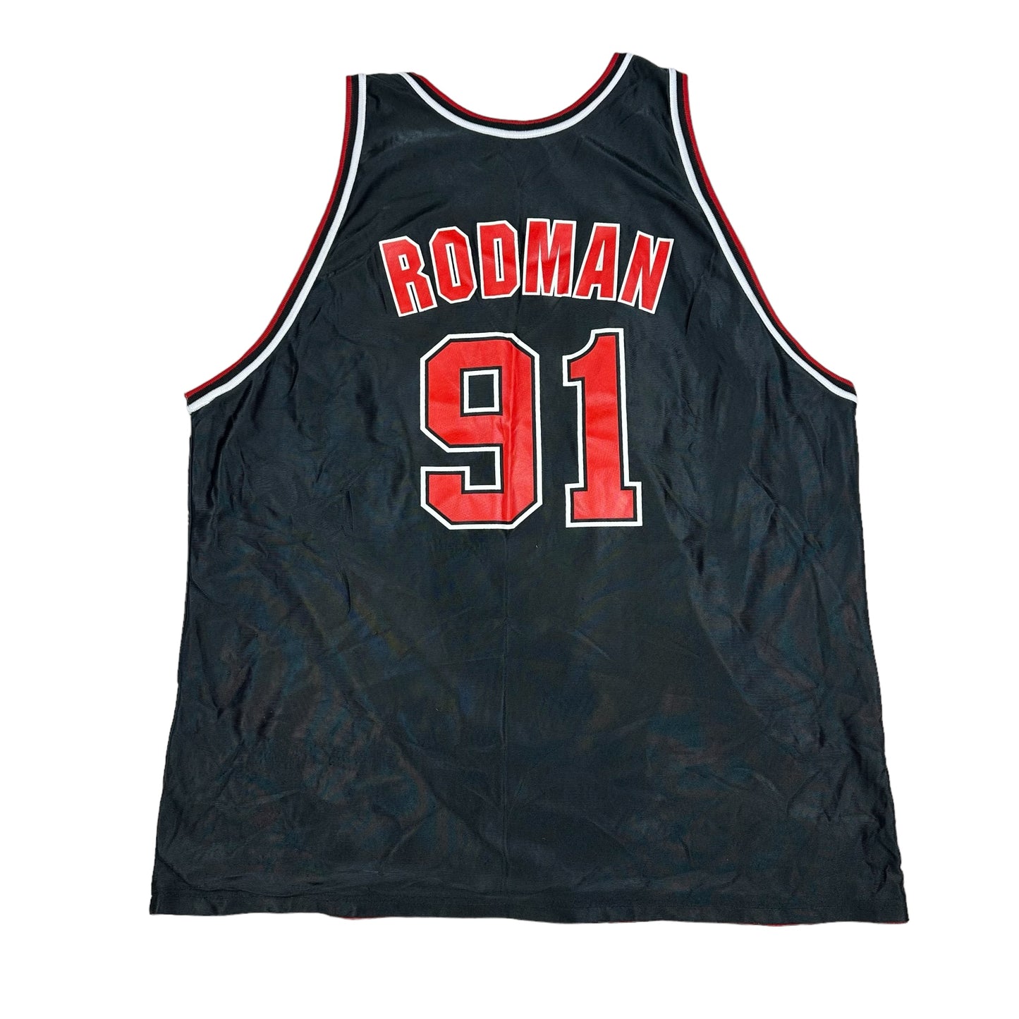 Vintage Dennis Rodman Chicago Bulls Reversible Champion Basketball Jersey