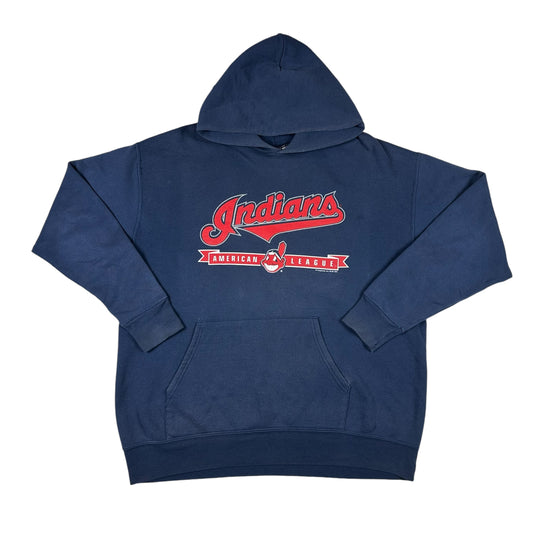 Vintage Cleveland Indians Hoodie Lee Sport