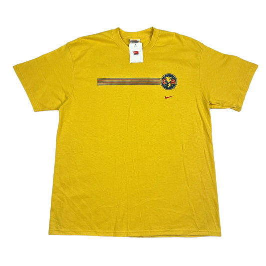 Vintage Nike Club America Ochoa Yellow Tee (New with Tags)