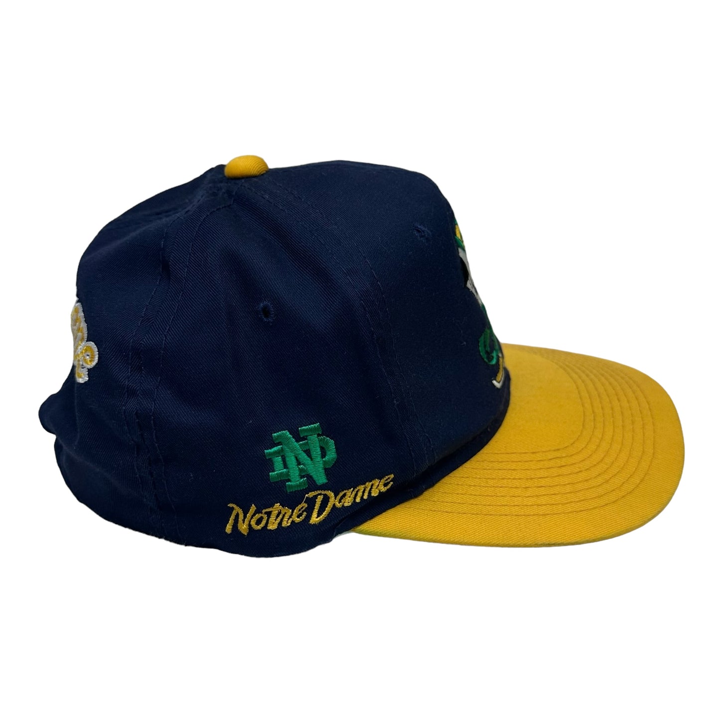 Vintage Notre Dame Unviersity Fighting Irish Sports Specialties Snap Back Hat